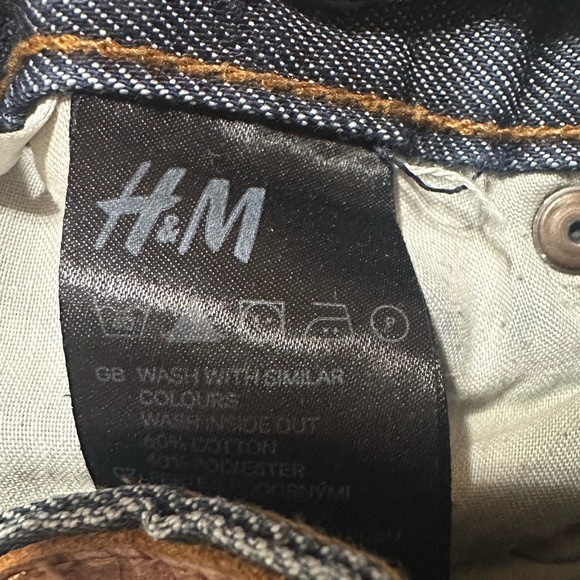 H&M Boys Straight Leg Medium Wash Jeans Size 2-3Y - Picture 6 of 6